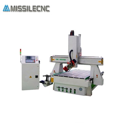 China original 4 axis rotary spindle cnc 3d wood carving machine