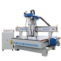 Discounted Price !! Jinan 1530 3 Spindles Cnc Router , Cnc Wood Router Engraving Machine for Mold , Door , Cabinet